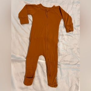 Goumi Kids zip sleeper, zipper one piece, bodysuit, footies